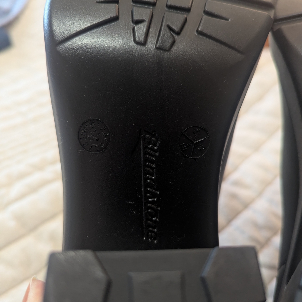 Women's Brown Blundstone Block Heeled Boots 8 - Picture 7 of 9